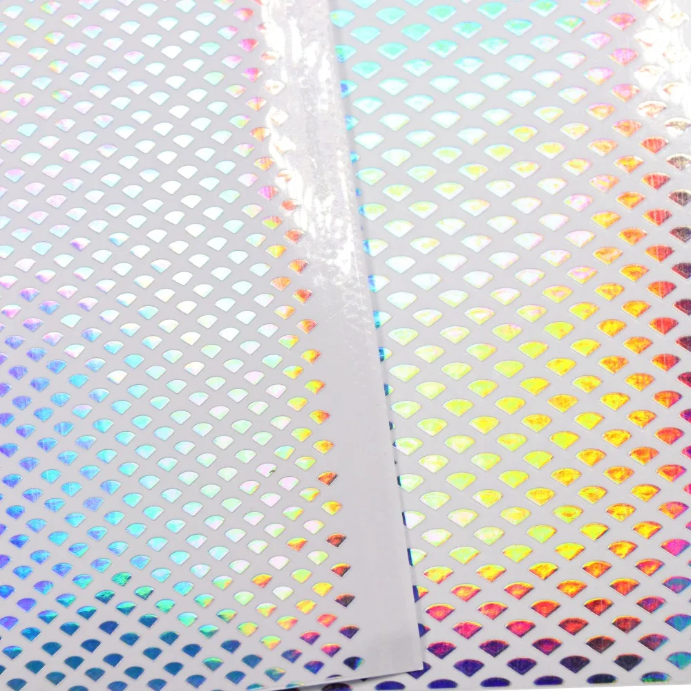 Wifreo 4PCS/Pack Holographic Fishing Lure Fly Sticker Fish Scale Lure Pressure Transfer Sticker for Jigs Squid Lure Blanks