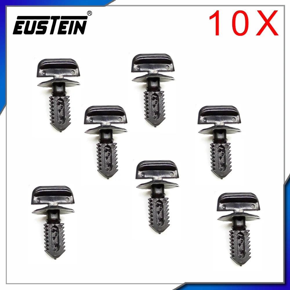 10x Car Door Panel Clips Automobile Plastic Fasteners Nail Car Decorative Strip for Peugeot 208 308 206 408 2008 207 D282