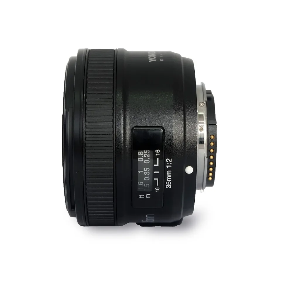 YONGNUO YN35mm F2.0 Wide-angle AF/MF Fixed Focus Lens for Nikon F
