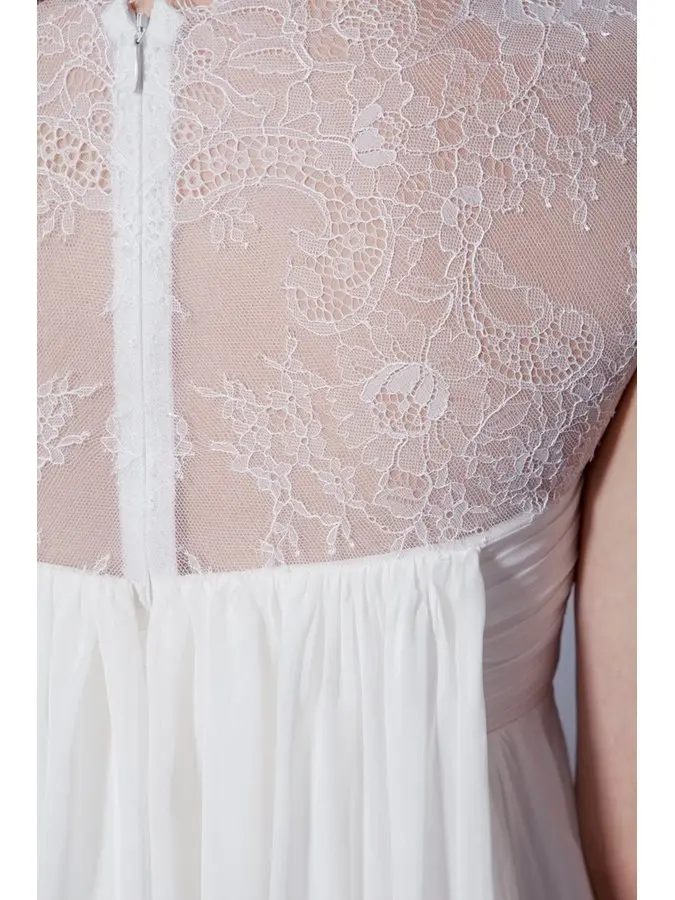 ENSOTEK-Robe de Mariée en Dentelle de Grande Taille, Tenue de Mariage Personnalisée, avec Perles, Taille Compensée, pour Tous les Patients, 2020