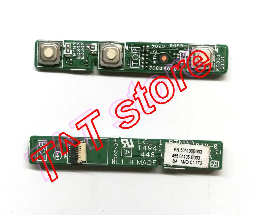 for yoga 460 power botton volume control board LCL-1 BTNBD test good free shipping