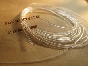 

0.8MM 20Pcs/Lot Clear Acrylic Crystal Stretchy Cords Ropes Strings Wires Lines DIY Making Jewelry Accessories