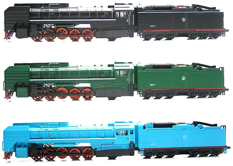 1:87 alloy model trains, toy trains High simulation, with sound and ligh, children\'s educational toys, free shipping