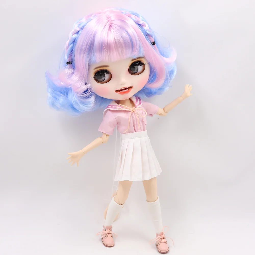 Outfit for Blyth doll School Uniform with stocking cosplay for the 1/6 BJD ICY dbs