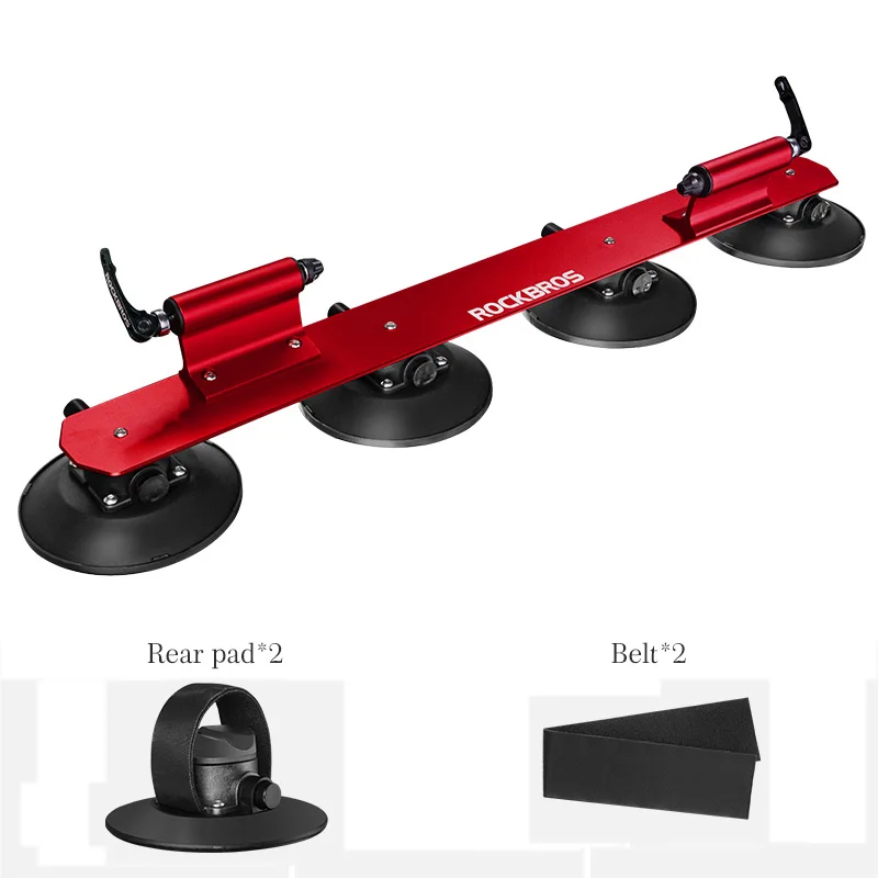 ROCKBROS Bicycle Car Racks Bike Suction Cups Roof-Top Racks MTB Road Rack Quick Release Install Cycling Racks Bike Accessories image 3