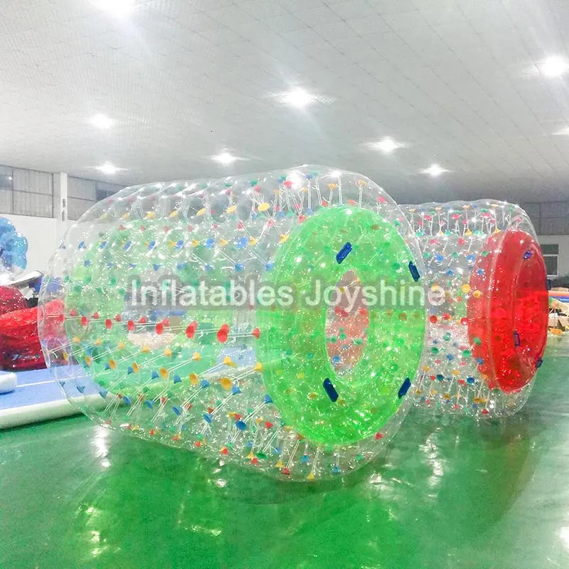 Free Shipping Inflatable Water Roller Balls, Water Walking Ball Toys Zorb Ball 2.2x2.1x1.6m Free One Pump