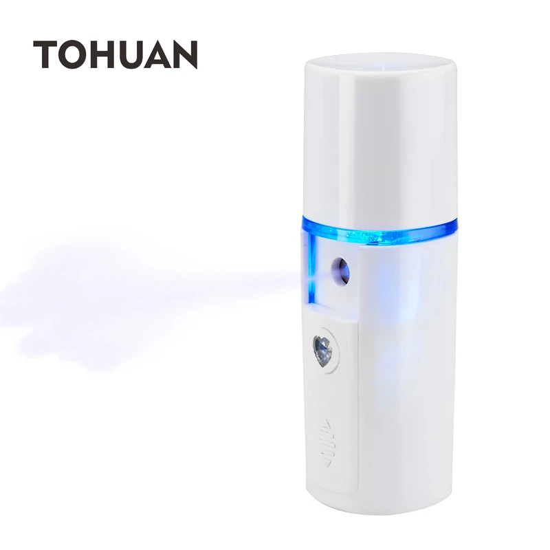 Mini Face Steamer Nano Mister USB Rechargeable Facial Sprayer Beauty Sauna Hydrating Portable Ultrasonic Humidifier Skin Care