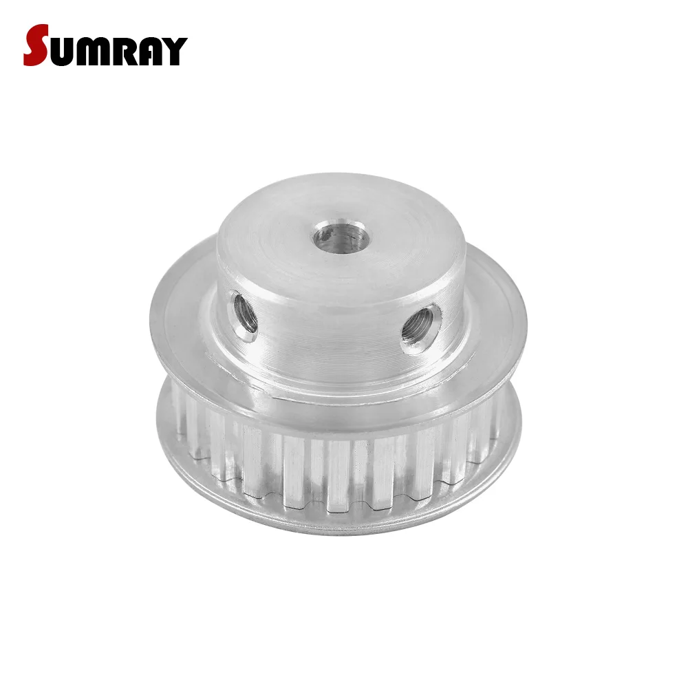 Tooth Belt Pulley XL 25T 6/8/10/12/14/15/17/20mm Inner Bore 11mm Width XL Type Synchronous Wheel Pulley for Engraving Machine