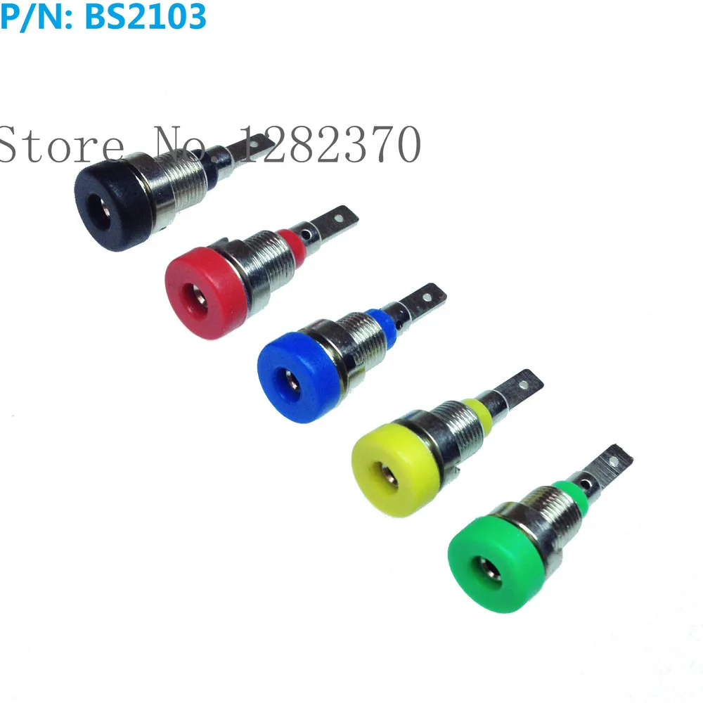 

[SA] BS2103 copper welding or 2.8 jacks to connect the terminal panel 2mm socket type Low Profile --100pcs/lot
