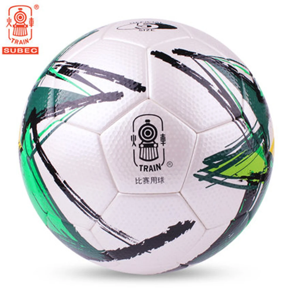 Original TRAIN GS8102  High Quality Standard Soccer Ball Training Balls soccer Official Size 5  PU Soccer Ball