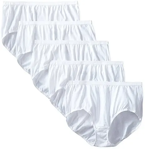 M,XL,2XL,5XL,8XL Plus Size Women's Cotton Briefs Lady's Underwear Panties 100%Cotton Pure White ,Black 4Pcs/lot