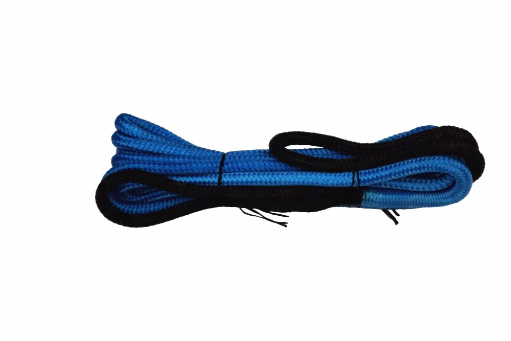 Free Shipping 1/2inch*20ft Kinetic Recovery Rope,Bubba Rope,Double braided Nylon Rope,Towing Ropes