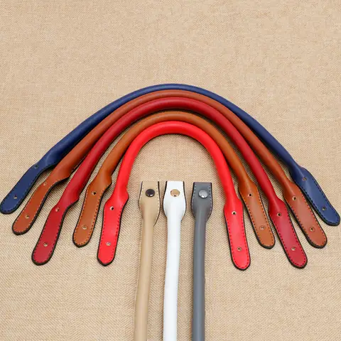 Tracolla per borse da viaggio Accessori Manico in pelle Borsa da donna da donna fai da te Lunghezza 32 cm e 42 cm Multicolor 1 paio/lotto