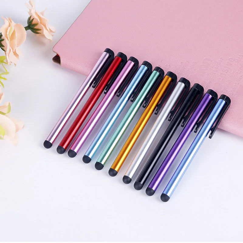유니버설 1pcs 터치 스크린 펜 용량 성 스타일러스 펜 iPad iPhone 7 8 X 안드로이드 전화 태블릿 PC Xiaomi 화웨이 터치 펜