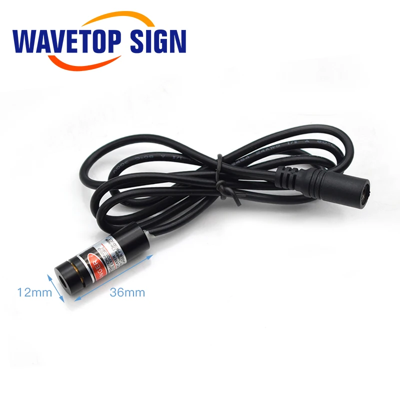 WaveTopSign Adjustable Red Dot Size1030mm 1232mm 1240mm Spot for For DIY CO2 Laser Engraving Cutting Head