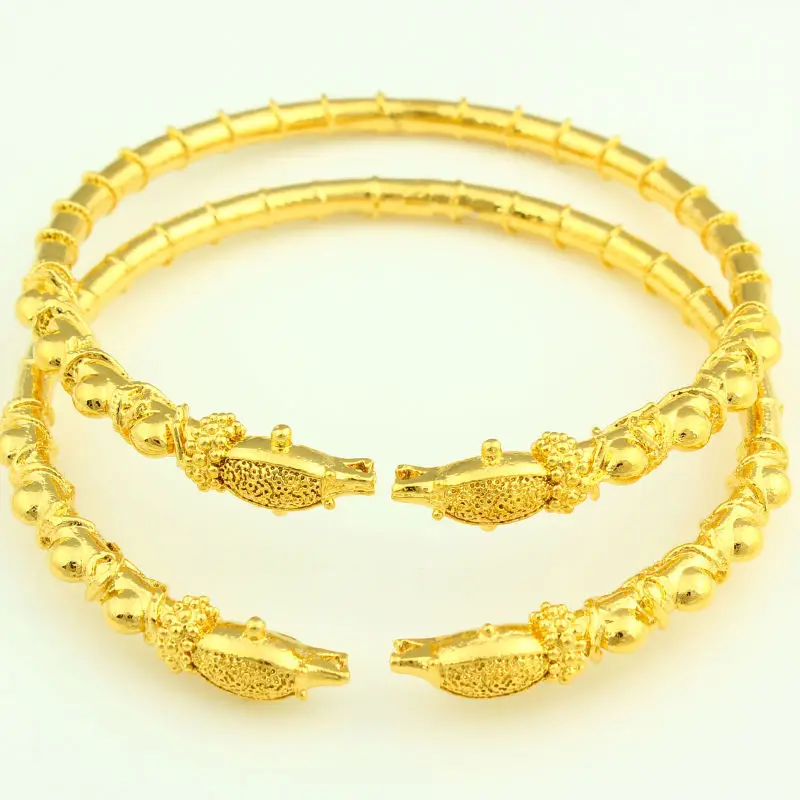 New Dragon Bracelet For Women Men Gold Color Bangle jewelry Ethiopian/USA/African Animal bracelet bangles Items