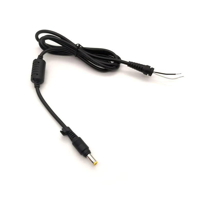 2pcs DC Cord Plug 4.8*1.7mm / 4.8x1.7mm DC Power Supply Cable for HP Laptop Charger Adapter Jack DC Cable