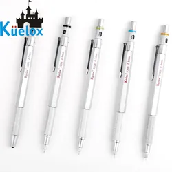 KUELOX Full Metal ołówek automatyczny 0.3/0.5/0.7/0.9/2.0mm komiksy rysunek ołówek automatyczny Professional Class 1PCS