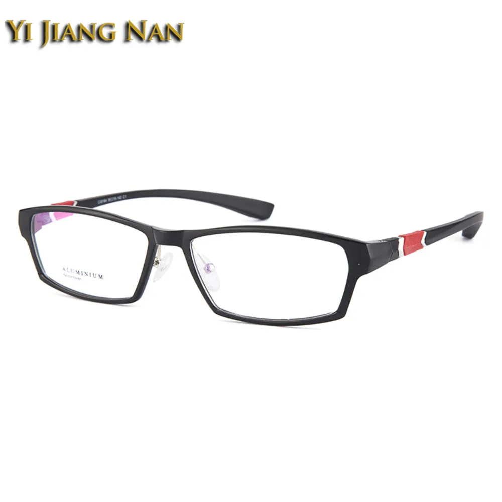 

Brand Optical Glasses Spectacle Frames Aluminum Magnesium Alloy Frame Men's Transparent Lens Sport Style Glasses