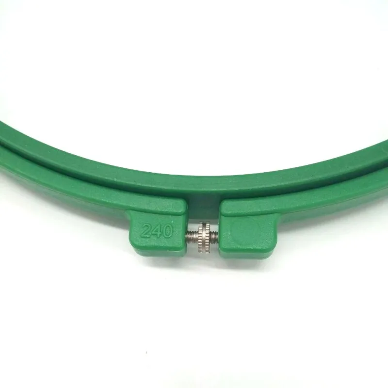 Tajima Green Hoops 240mm 24cm round shape Total Length 355mm embroidery machine tubular frame tubular hoop