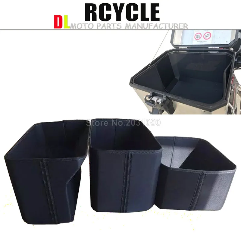 For BMW R1200GS LC Adventure R1250GS Luggage Box Inner Container for BMW F800GS F700GS Top Side Case Cover Bag alloy side box