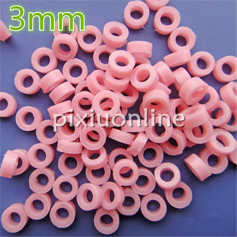 

80pcs/pack J051 3mm Shaft Sleeve Pink Color Inner Diameter 3mm Axle Sleeve Fixed Limit Free Shipping