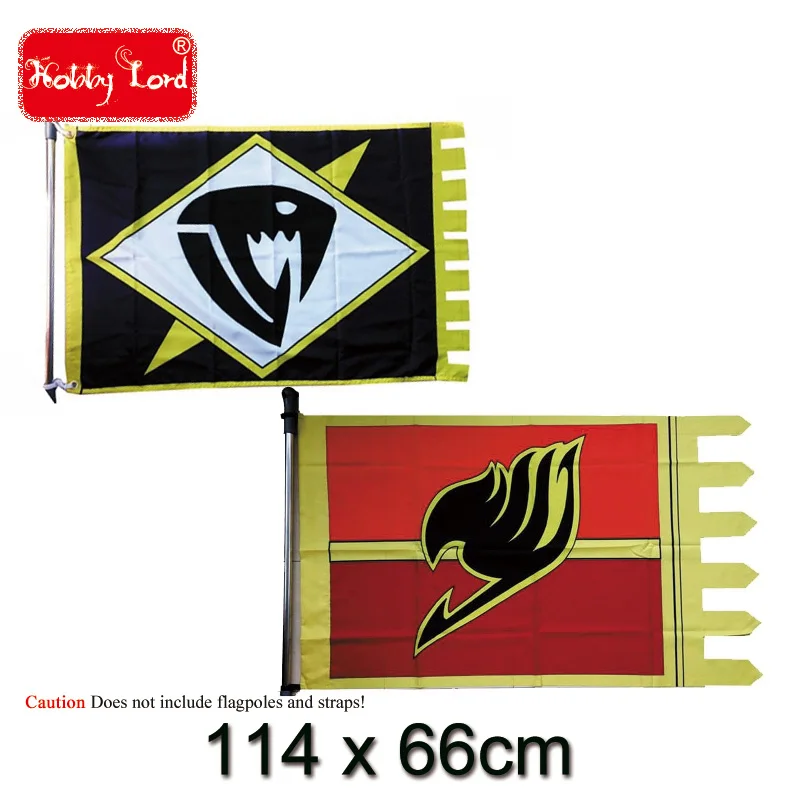 Nowy Fairy Tail Logo Naz Lucy Anime Cosplay flagi banner strona dekoracji pokoju 114 cm na 66 cm