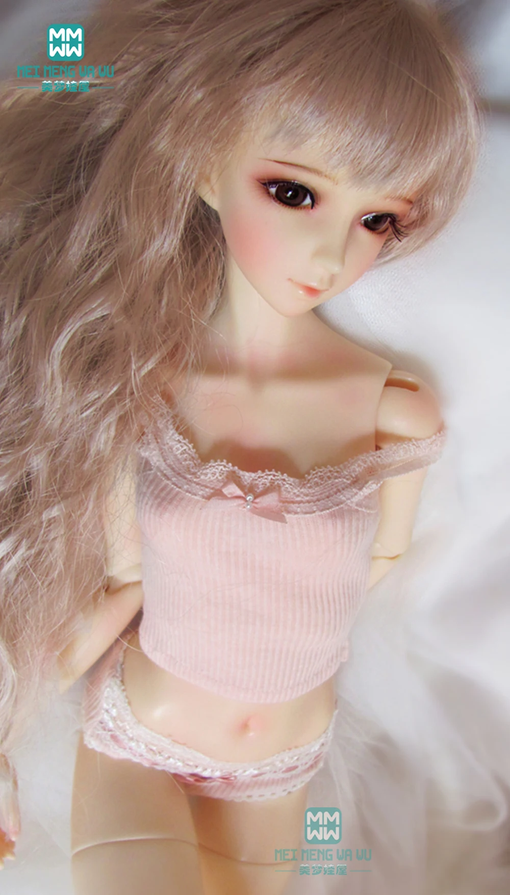 58-60cm 1/3 bjd kleidung sd dd ddl mode dessous bh unterwäsche körper anzug – Detail 2