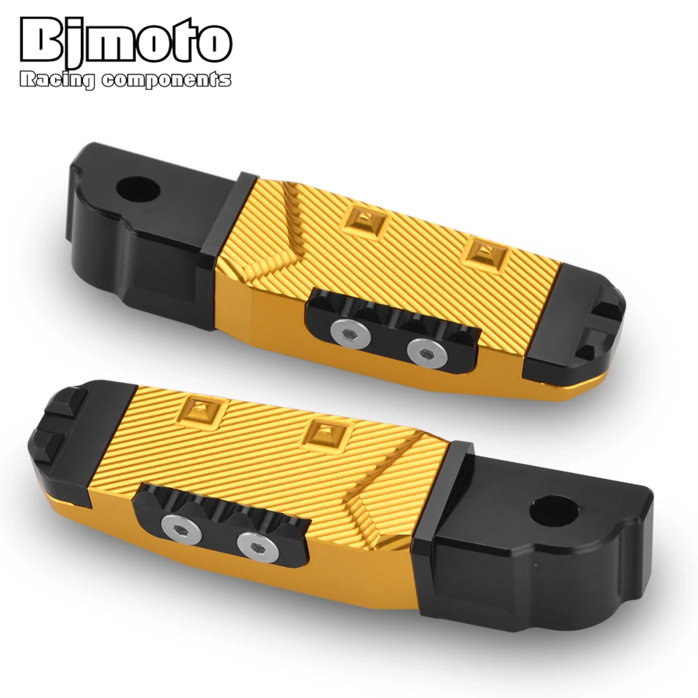 

BJMOTO For BMW S1000RR S1000R HP4 Motorcycle Foot Pegs Rear Passenger Pedal CNC Aluminum