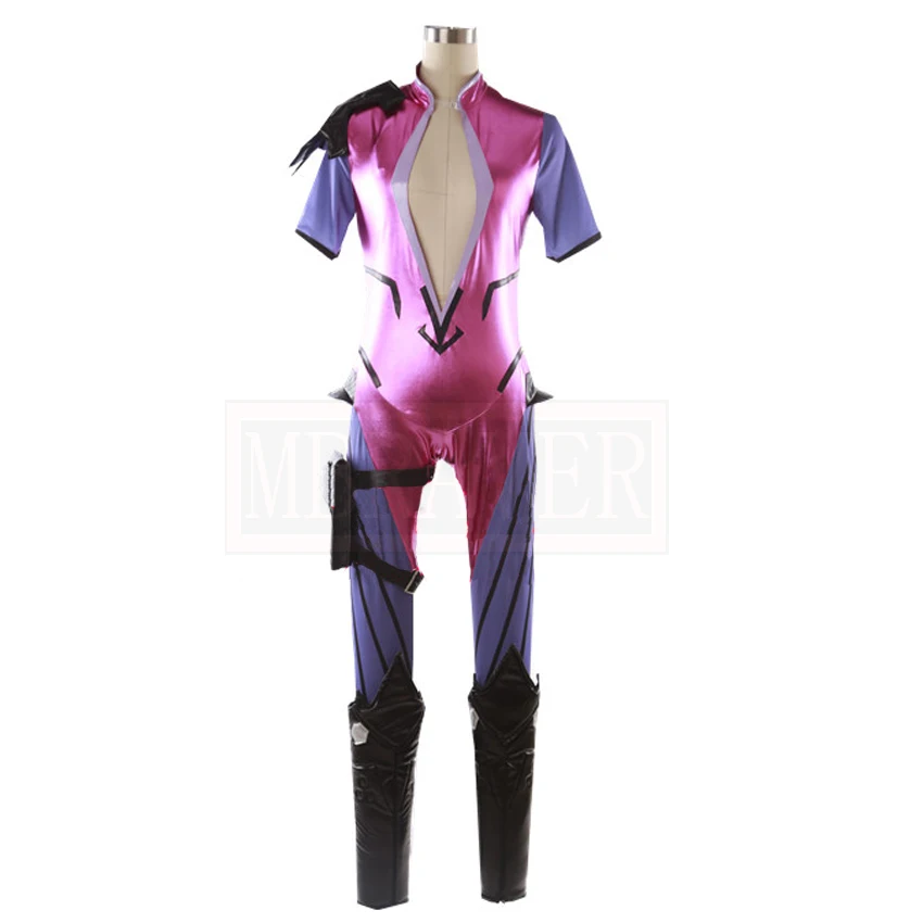 OW cosplay Amelie Lacroix Widowmaker Cosplay Costume Halloween Costumes Customized Free Shipping