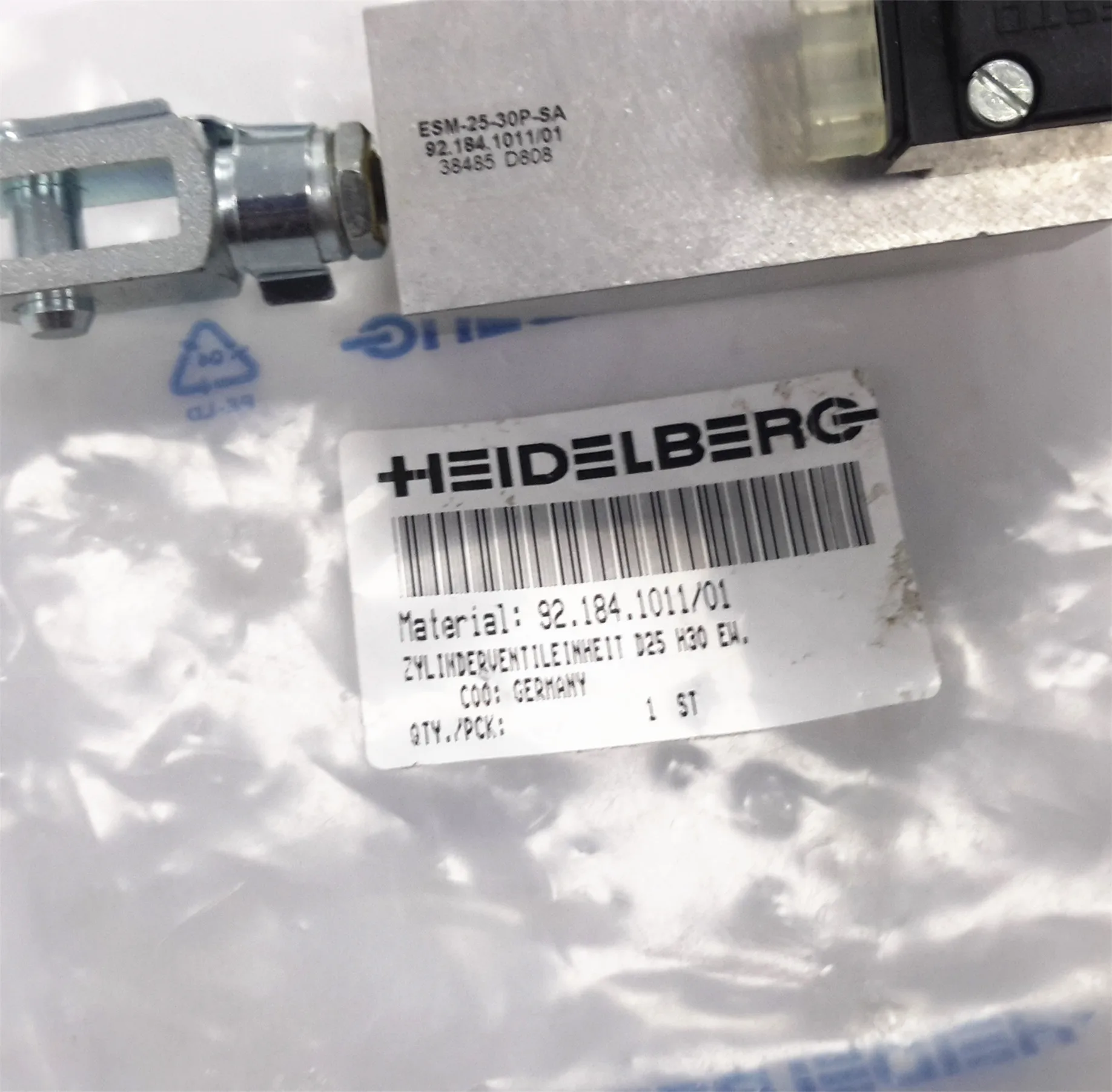 

For L2.335.035 Heidelberg Accessories Cylinder Cylinder Heidelberg Printing press Accessories pneumatic components