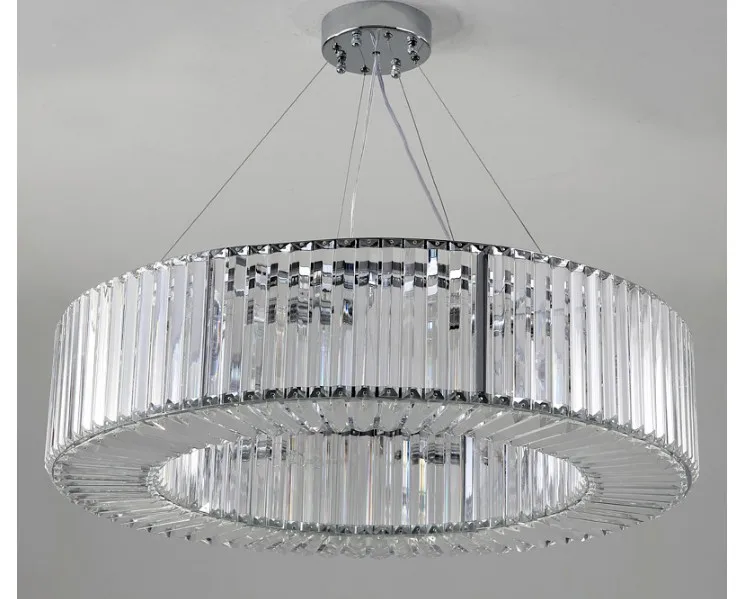 Imagem -06 - Crystal Pendant Light ac Home Decoration Luxo Claro Europeu Top k9 Hotel Hall Sala de Estar Sala de Jantar