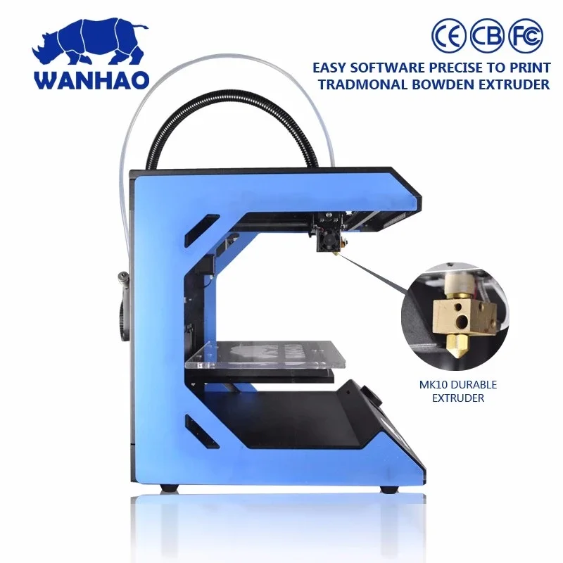 Wanhao Manufacturer D5SMini high speed 3D printer machine with PLA ABS cheap for sell high quality