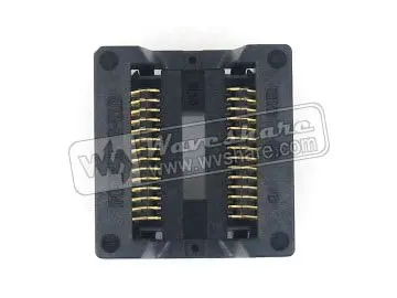 

SOP28 SO28 SOIC28 OTS-28-1.27-04 Enplas IC Test & Burn-in Socket Programmer Adapter 7.5mm Width 1.27mm Pitch