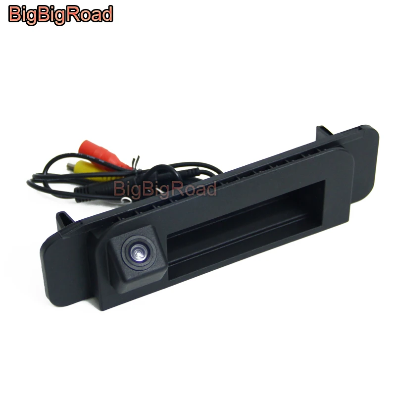 BigBigRoad For Mercedes Benz CLA Class C117 / C Class W205 C180 C200 C280 C300 C350 C63 Car Trunk Handle Rear View Backup Camera