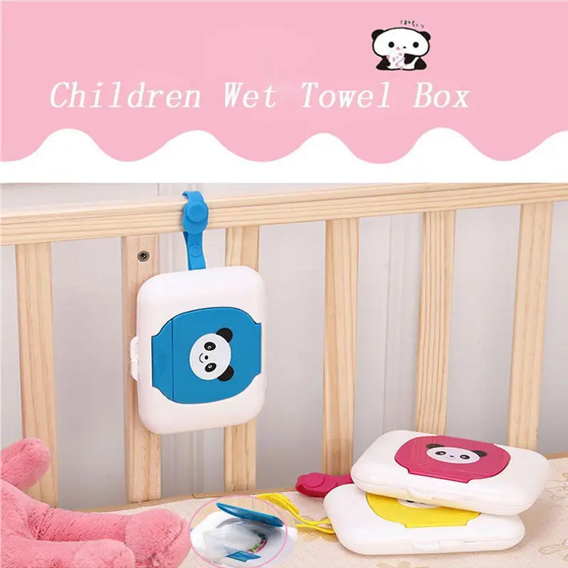 1 Stuk Brand New Outdoor Travel Baby Pasgeboren Kids Veeg Case Box Veranderende Natte Doekjes Dispenser Box Zak Nat Papier handdoek Opbergdoos