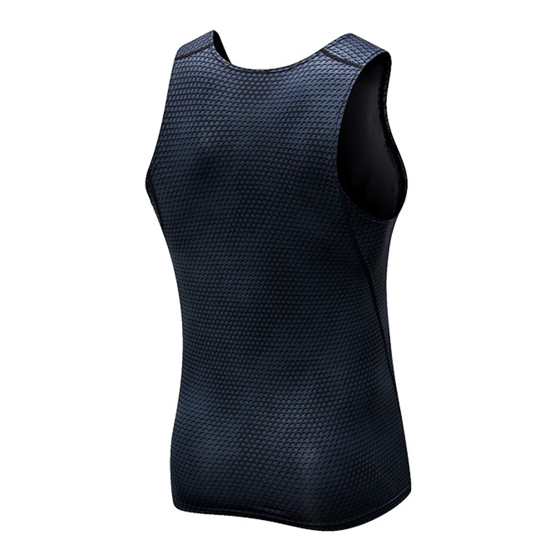 2020 New Compression Tights Gym Tank Tops Quick Dry Sleeveless Sports Shirt Men Fitness Clothing Summer Cool Men\'s Running Vest