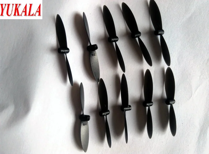 

YUKALA X800 RC aircraft spare parts propeller blades six axis gyro UAV remote control aircraft parts 12pcs/lot