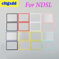 cltgxdd Colorful Upper LCD Screen Cover Plastic Cover replacement For DS Lite For NDSL Game Console Plastic lens