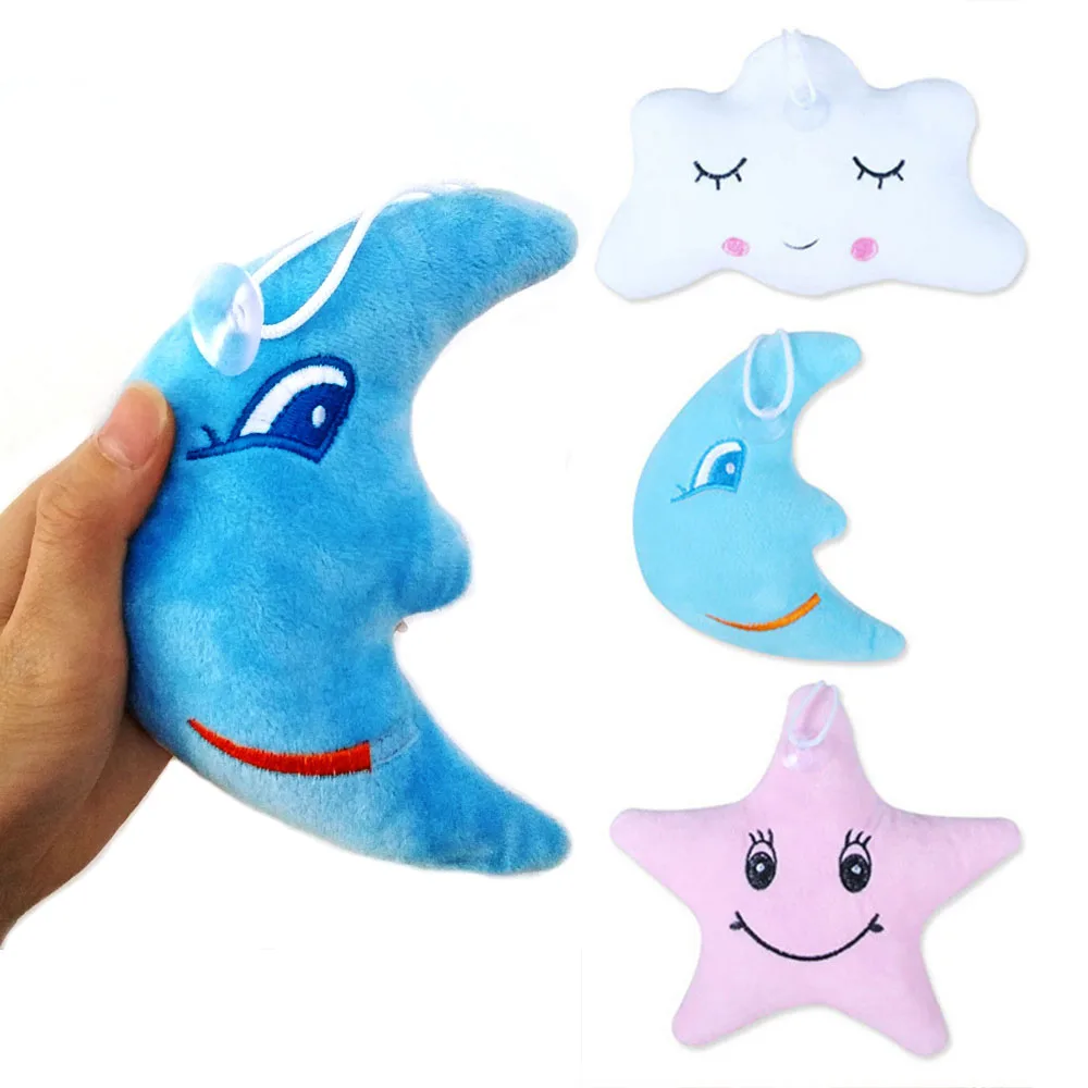 2018 Stars and Moon Dolls Pendant Cute Flaky Clouds Emoticon Pillow Cloth Lady Pillow Cloth Doll G0020