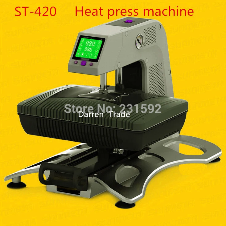 

1pcs new multifunction 3d sublimation heat press machine ST-420 for phone case mugsT-shirt etc