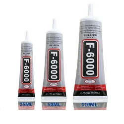 F6000 110ml Super Liquid Glue ZhanLiDa E6000 Epoxy Resin Adhesive DIY Rhinestone Jewelry Fix Phone Screen Glass Nail Gel Pen