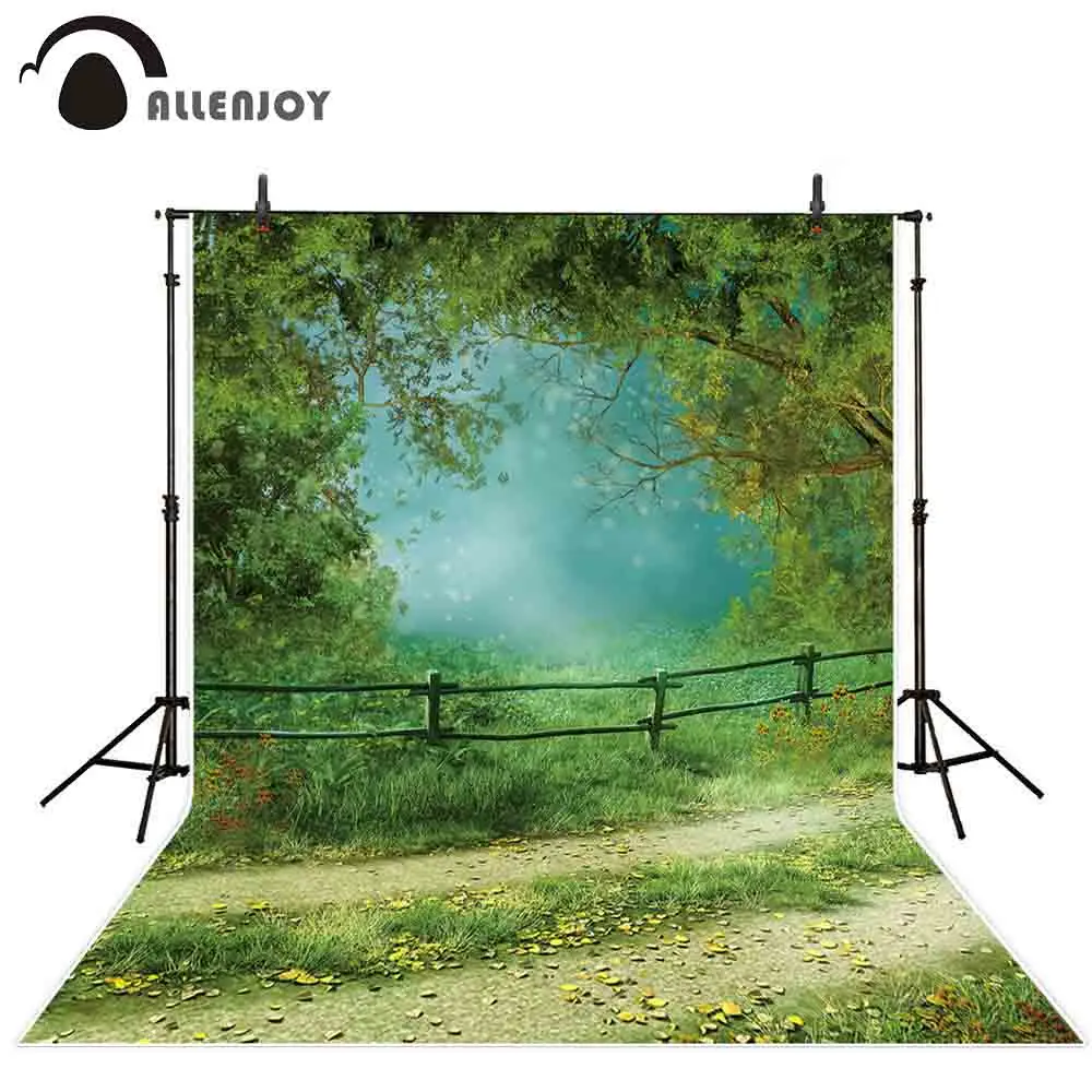 Allenjoy-telón de fondo para sesión fotográfica, cerca de árbol, bosque, naturaleza, Primavera