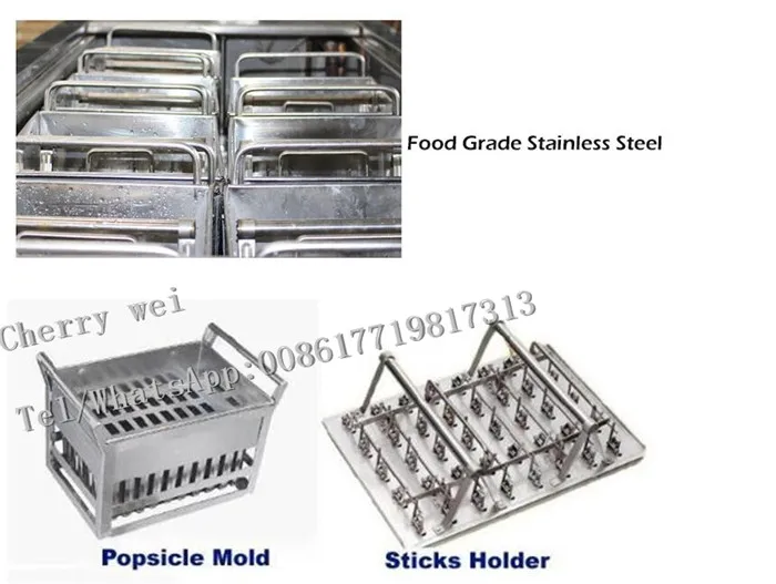 12 moldes grande saída 38000PCS/aço inoxidável Dia italiano máquina de picolé de gelo lolly máquina de embalagem para o sri lanka com moldes