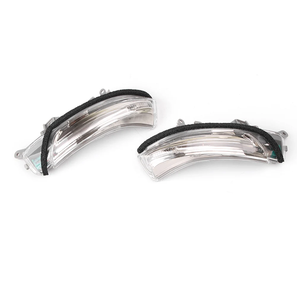 2X Left & Right Car Rearview Turn Signal Lamp LED Light For Toyota WISH/PRIUS/REIZ/MARK X/CROWN/AVALON 81730-30140 81740-30130