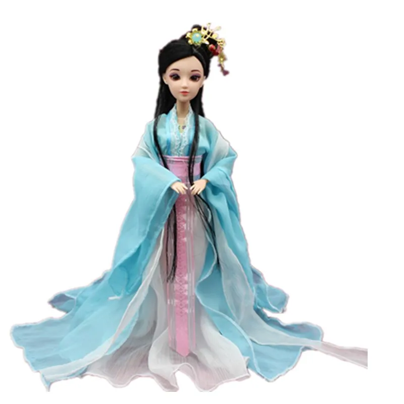 

2019 new cosplay dress for doll traditional chinese ancient beauty costume clothes party dress evening dresses for bjd dolls