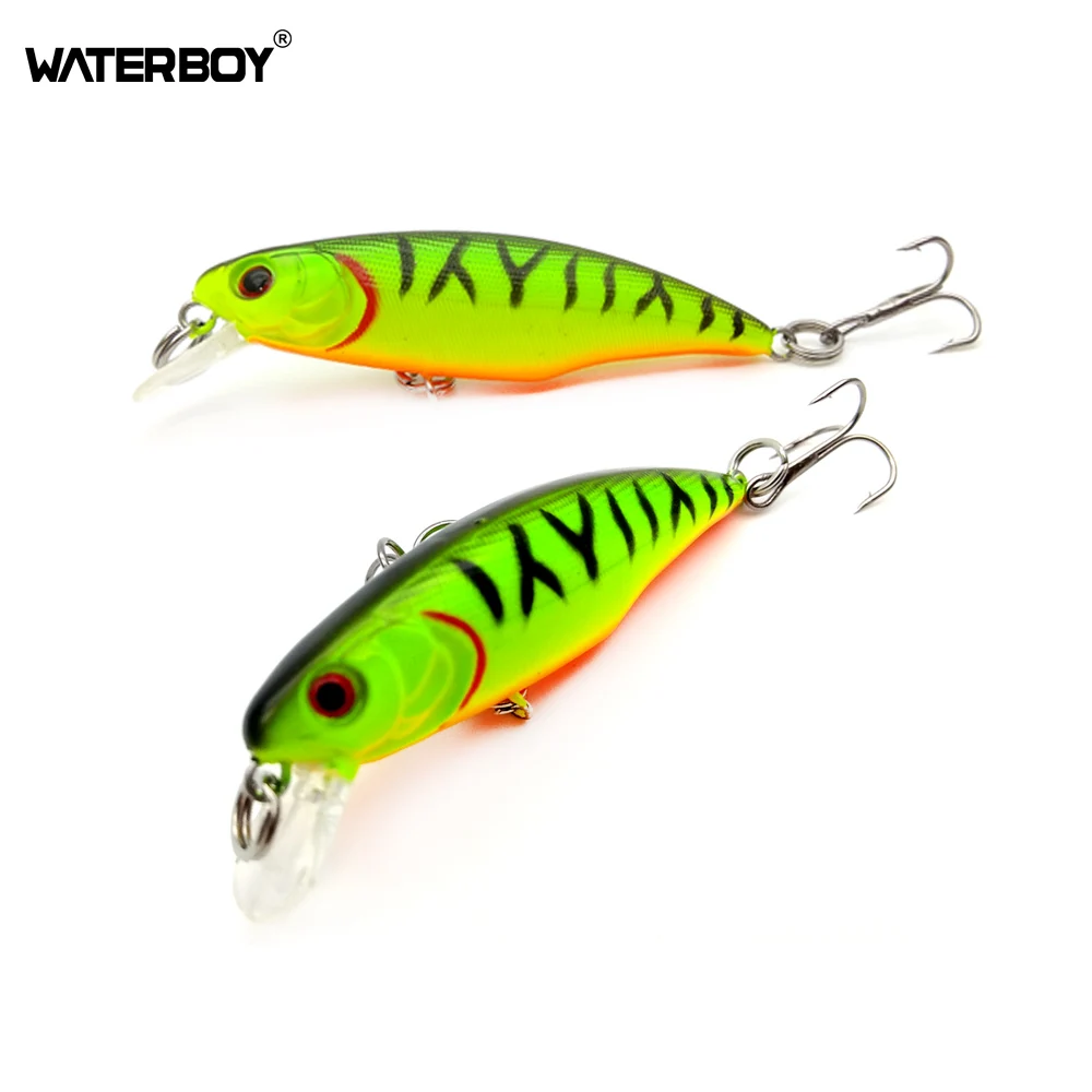 

WATERBOY Mini Minnow 52 мм 3,8 г Топ для плавания жесткая искусственная приманка маленький размер Рыболовная Приманка горячая Распродажа 2018