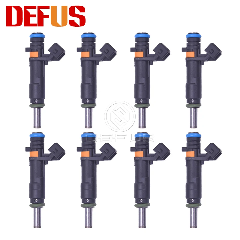 DEFUS 8pcs Bico Fuel Injector Nozzle 55353806 For CHEVROLET CRUZE 2011~2017 SONIC 2012~2017 1.8L I4 A16XER B16XER High Quality