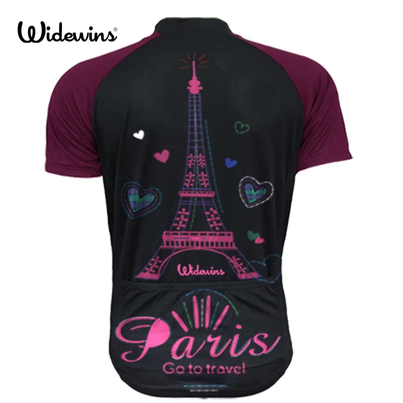 New paris go to travel Cycling Jersey Bike Bicicleta Jacket Bicycle travel Sports Short Tee Shirt Ropa Ciclismo Clothing 5070