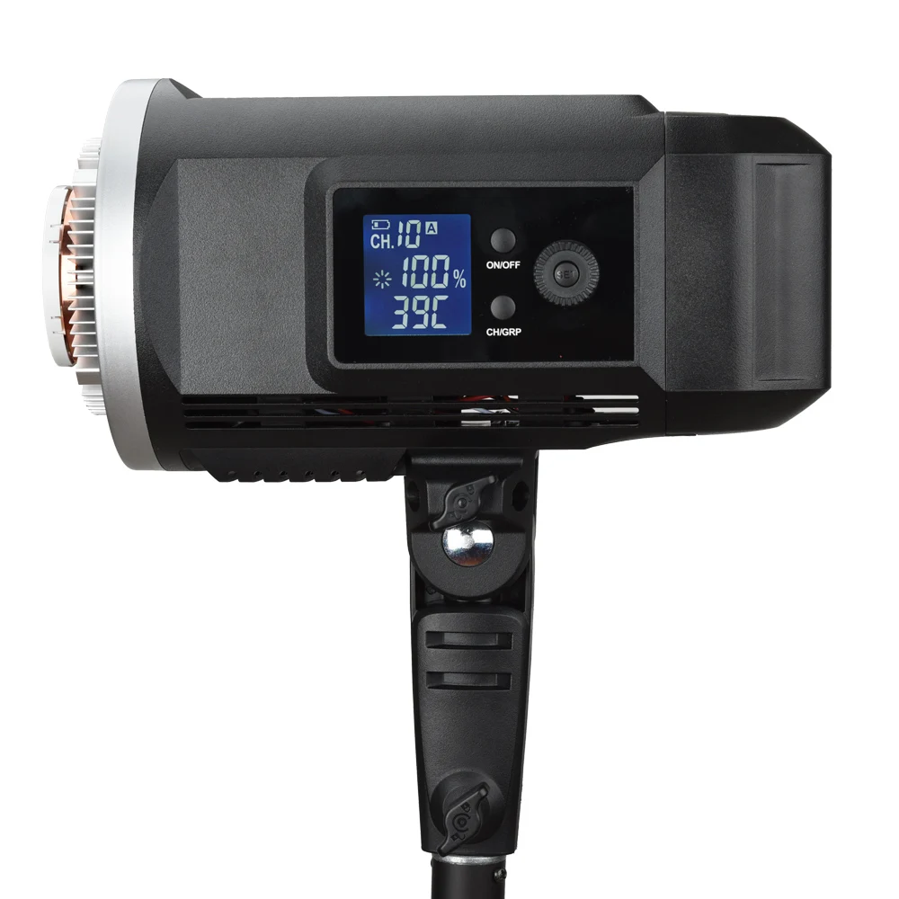 Godox-Iluminación estroboscópica para estudio fotográfico, lámpara LED de 60W con superpotencia, batería de iones de litio, mando a distancia y cargador para fotografía, SLB60, novedad
